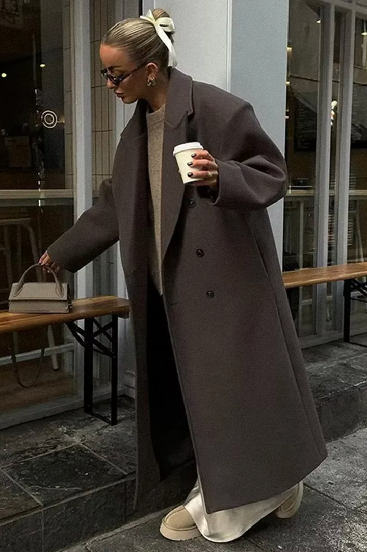 Alina - Oversized Jacket Coat