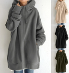 Zip-Up Women's Winter Hoodie