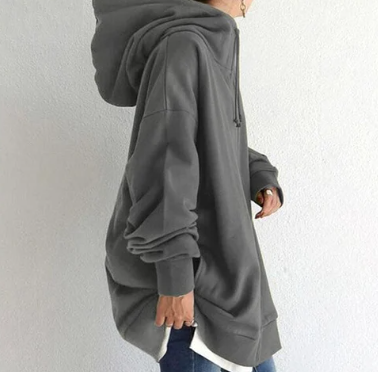 Zip-Up Women's Winter Hoodie