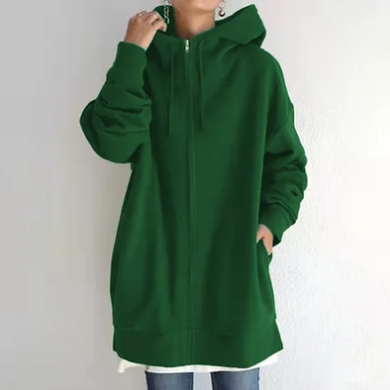 Zip-Up Women's Winter Hoodie