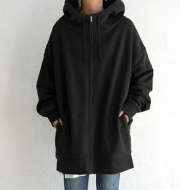 Zip-Up Women's Winter Hoodie