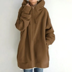 Zip-Up Women's Winter Hoodie