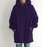 Zip-Up Women's Winter Hoodie