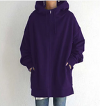 Zip-Up Women's Winter Hoodie