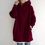 Zip-Up Women's Winter Hoodie