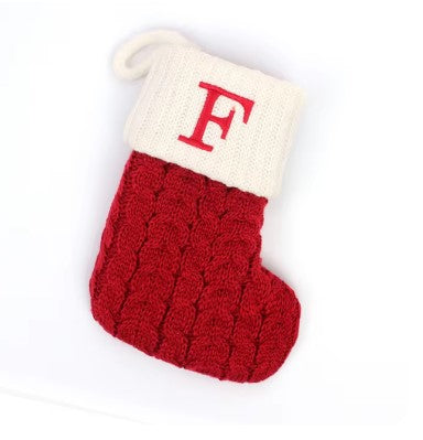Customizable Christmas Sock Gift with Your Name