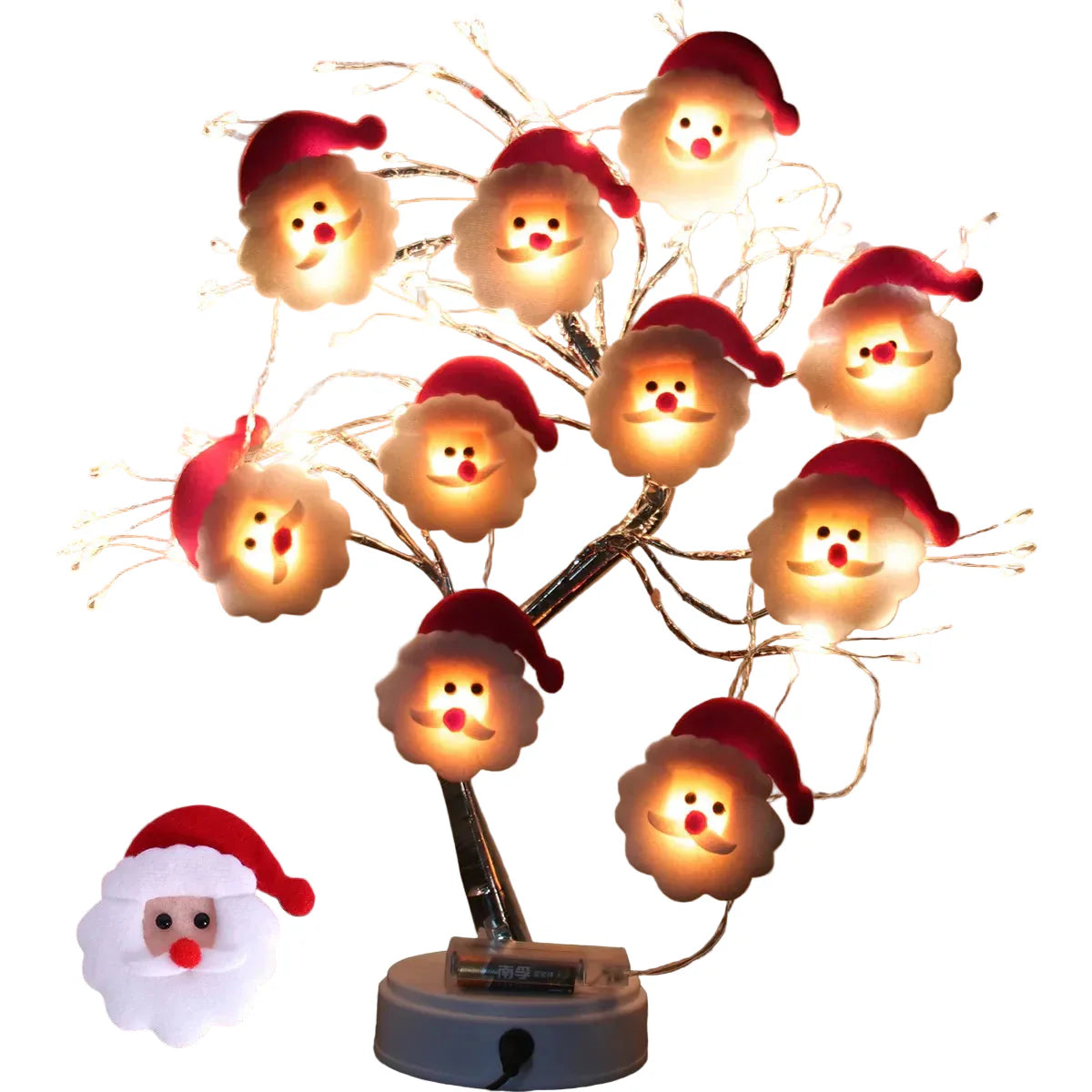 Winter Wonderland Christmas Decorative Chain Featuring Snowman Figurines