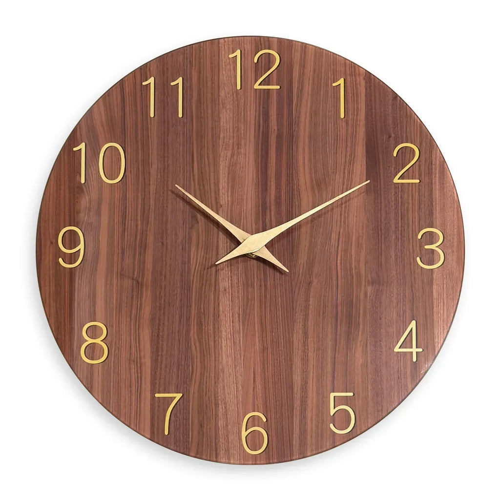 Nature's Grace: A Serene Wall Clock