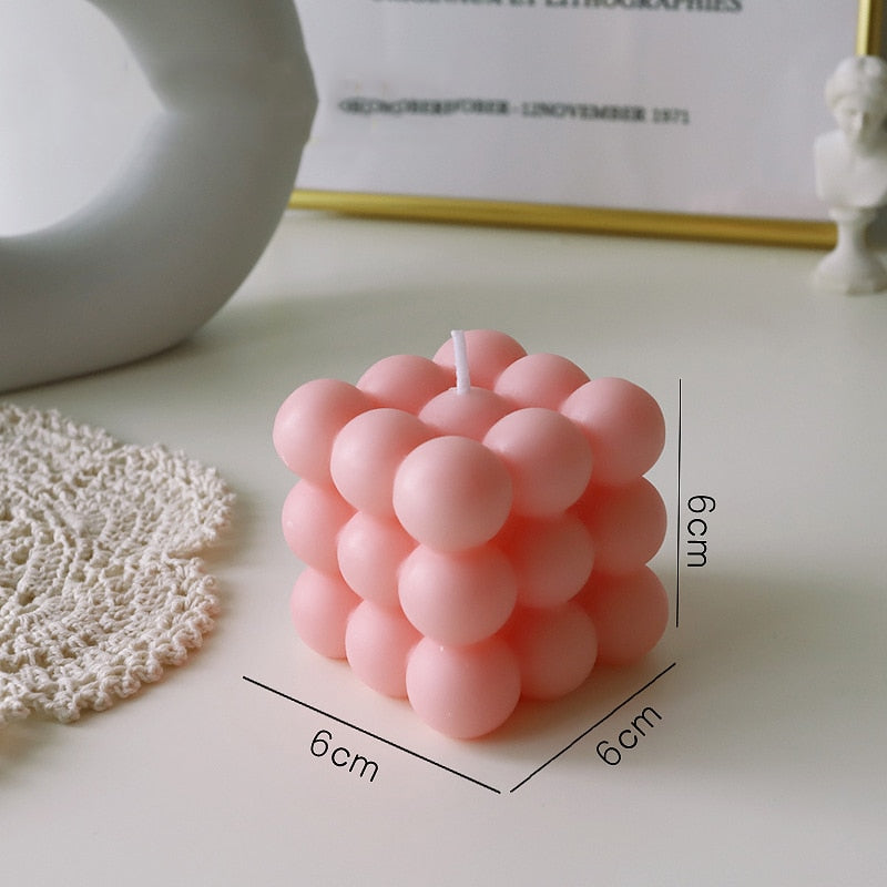 Chic BubbleGlow Candle – Transform Your Home into a Cozy Haven