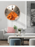 Sleek Contemporary Wall Clock for Your Bedroom
