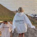 Angel Unisex Hoodie: 'Cherished Soul Behind Me'