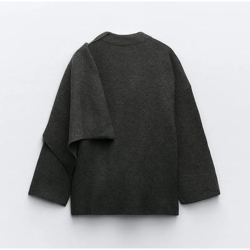 Elara Oversized Wool Coat - Luxurious Comfort