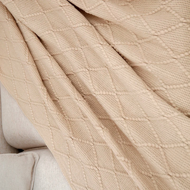 Cozy Scandinavian-Inspired Throw Blanket