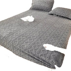 Cozy Thick Patterned Winter Flannel and Plush Blanket