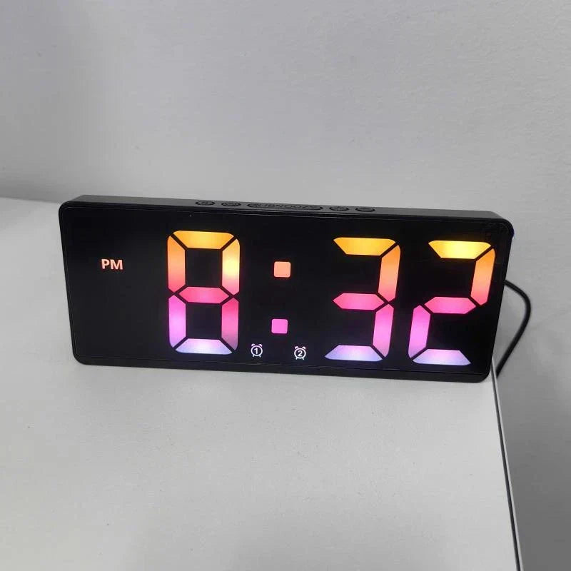 Smart LED Clock with Voice Activation
