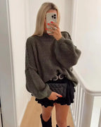 Cozy Oversized Knit Jumper for Women - Perfect for Winter