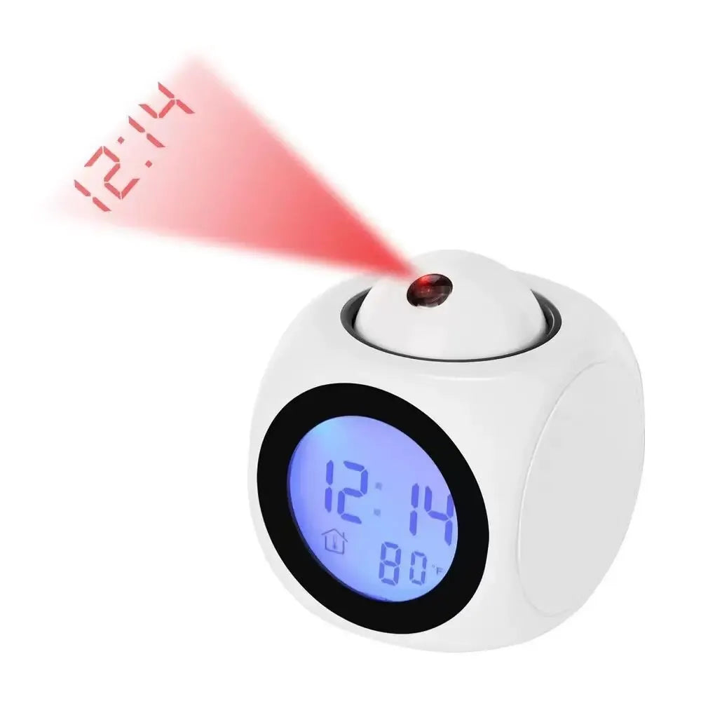 Projection Alarm Clock with Crystal Clear Display