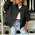 Elin - Stylish Padded Bomber Jacket