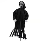Garden Hanging Ghost Scarecrow - Halloween Decor and Bird Repellent