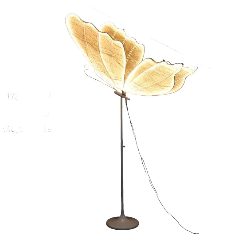 Elegant Ceiling Lamp Adorned with Hanging Butterflies