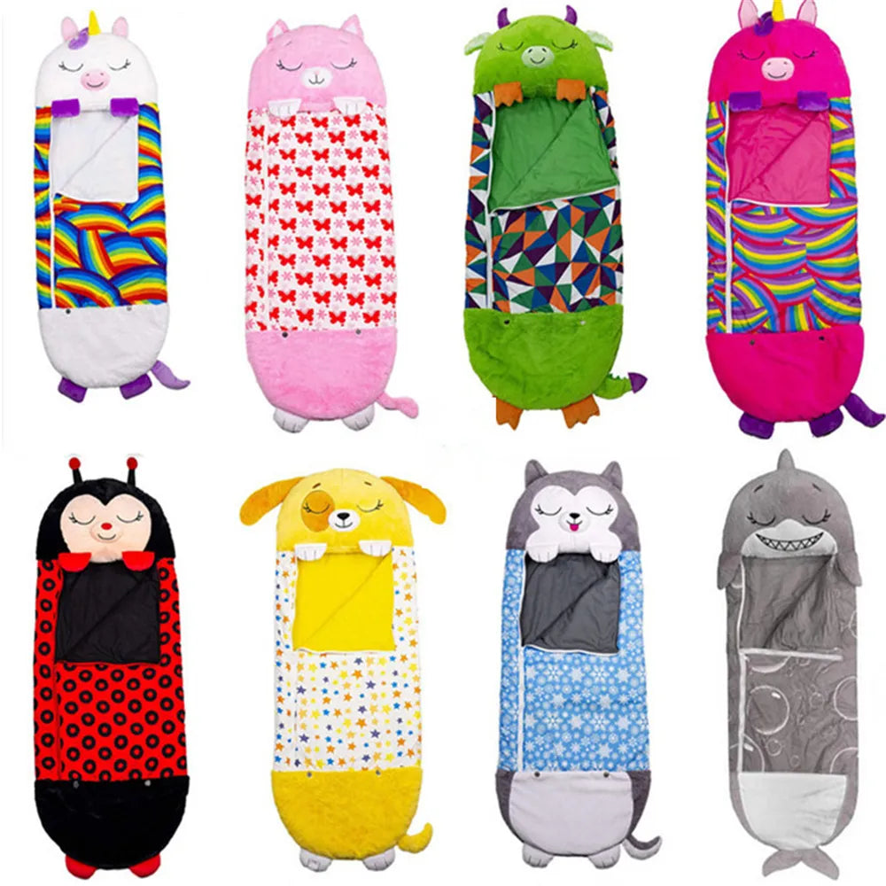 Children's Animal-Themed Sleeping Bag – Snoozi, Compact and Convenient