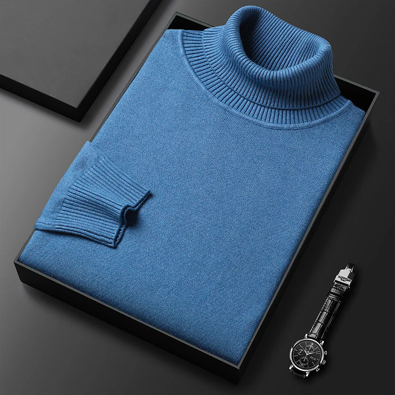 Slim Fit Turtleneck Sweater – Refined Style with Modern Comfort