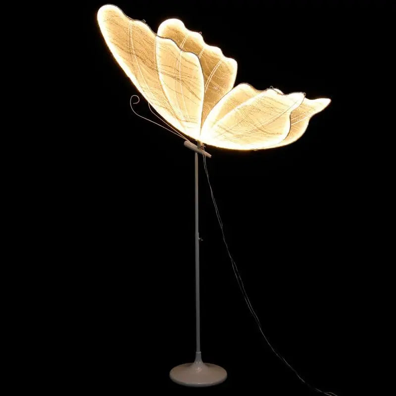 Elegant Ceiling Lamp Adorned with Hanging Butterflies
