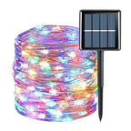Enchanting Solar Garland with Forest Magic Design and Automatic On/Off Feature