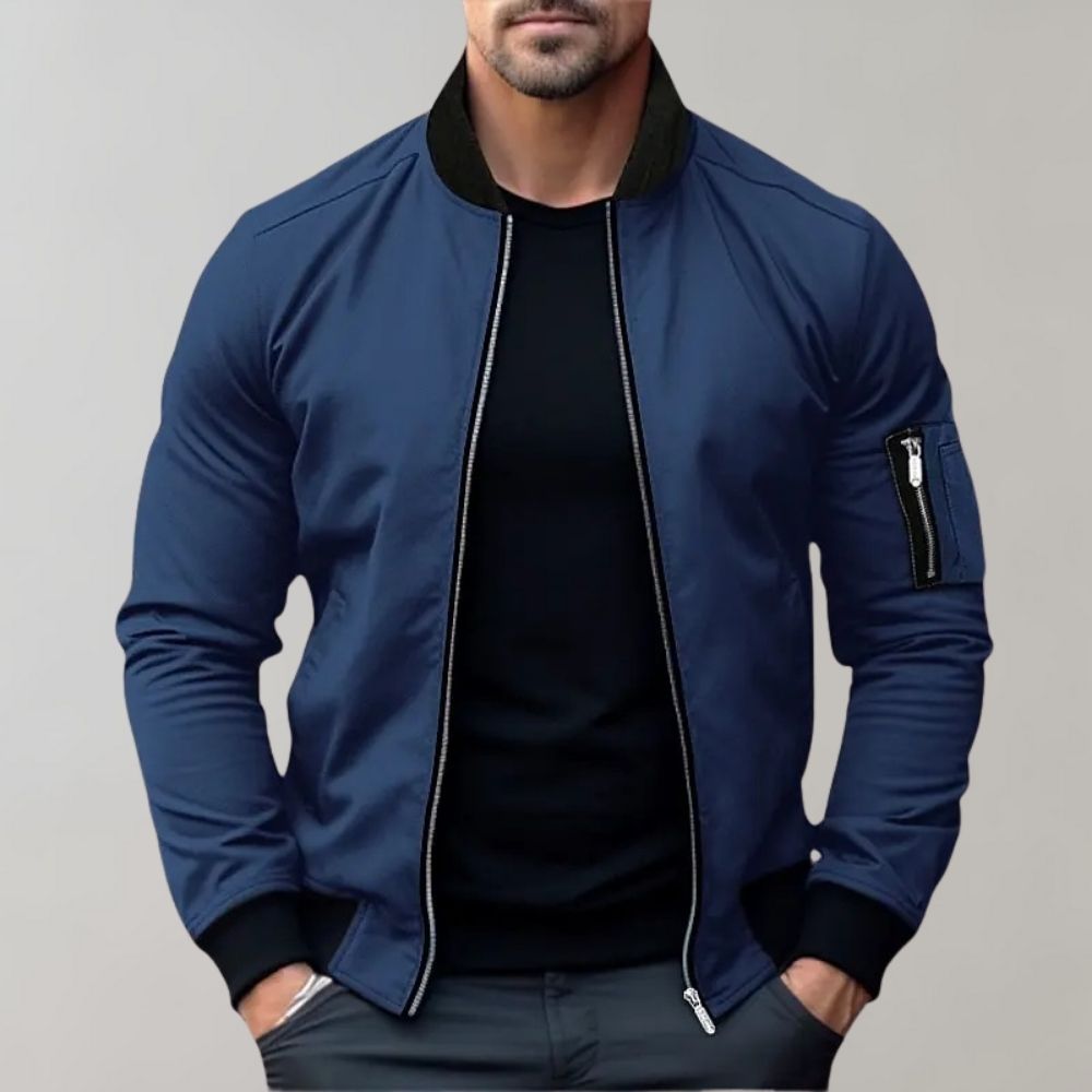 THOM - All-Season Lightweight Bomber Jacket for Men