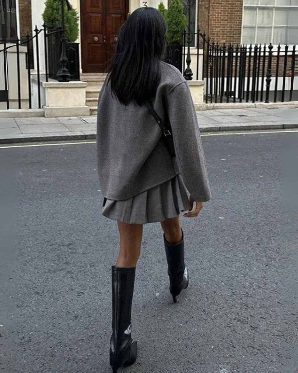 Chic Oversized Button-Up Coat for Women