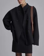 Chic Oversized Button-Up Coat for Women