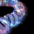 Warm White LED String Lights for Christmas Tree and Party Decor – Available in Silver, Gold, and Red, Lengths from 1M to 10M