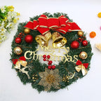Artificial Christmas Greenery Set – Wreath and Garland Decorations for Indoor and Outdoor Use