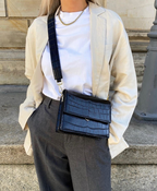 Compact Flap Crossbody Bag
