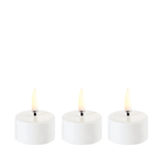 Minimalist White LED Candles for Elegant Interiors
