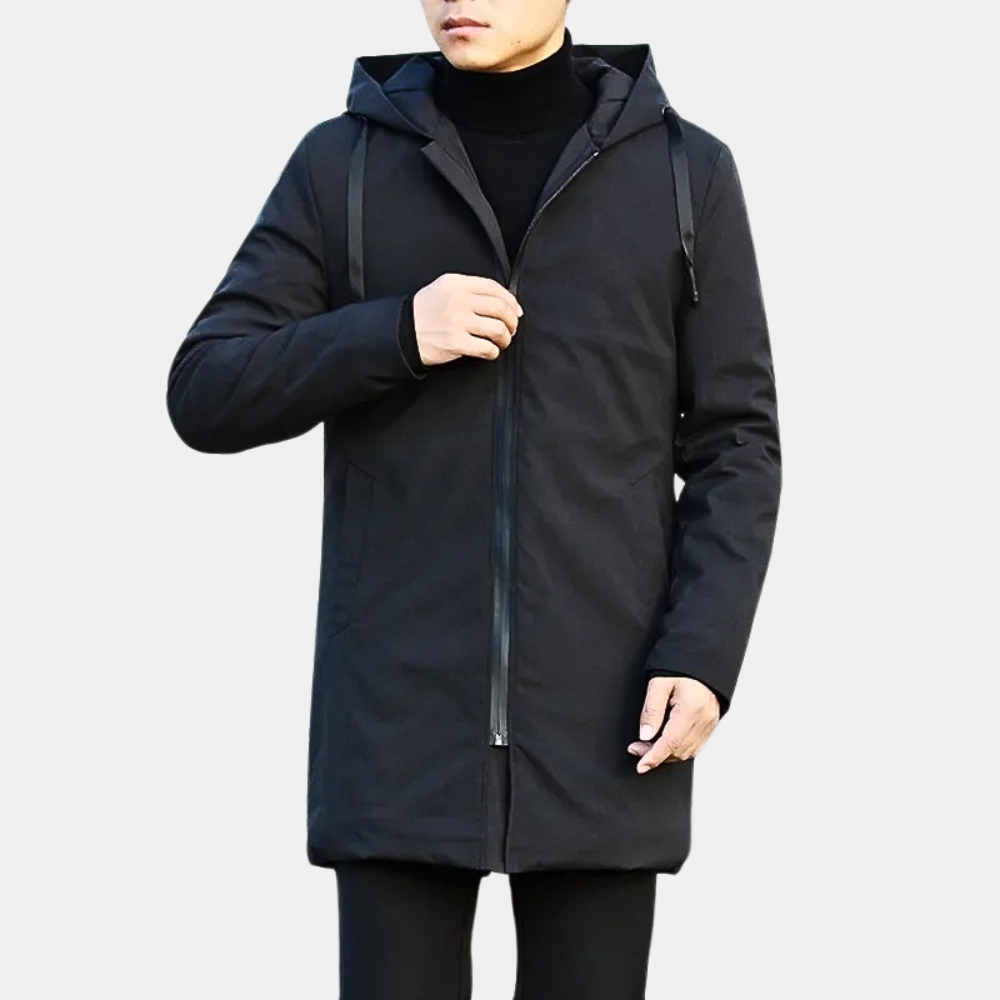 Tommy - Stylish Long Coat for Men