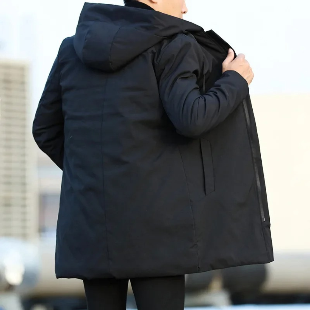 Tommy - Stylish Long Coat for Men