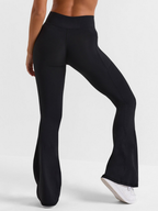 High-Waisted Flared Leggings with Shaping Effect for Women