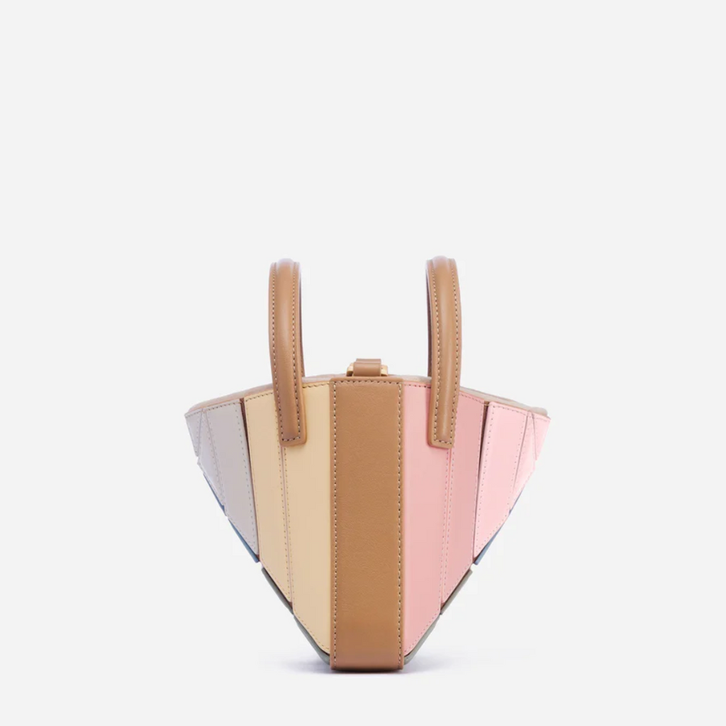 GeoChic Geometric Pattern Handbag - Trendy and Stylish