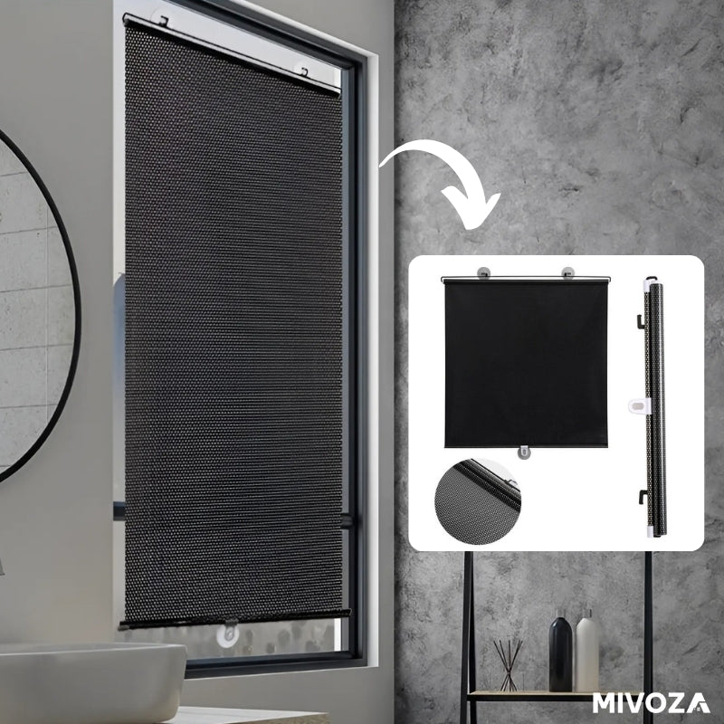 Instant Coolness and Privacy: Suction Cup Window Blinds