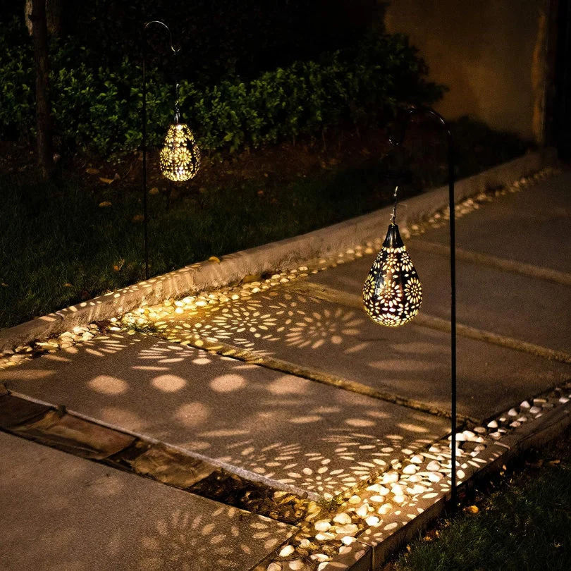 LumaBright Solar Pendant Light