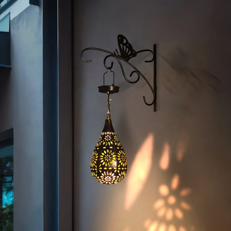 LumaBright Solar Pendant Light