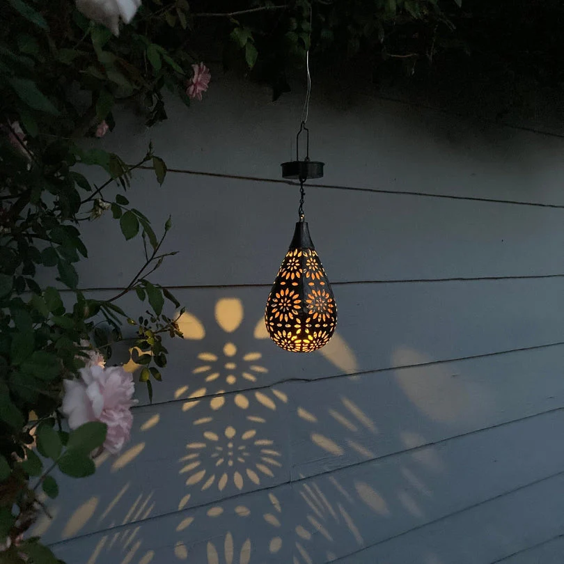 LumaBright Solar Pendant Light