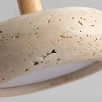 TranquilHalo - Vintage Japanese LED Ceiling Light