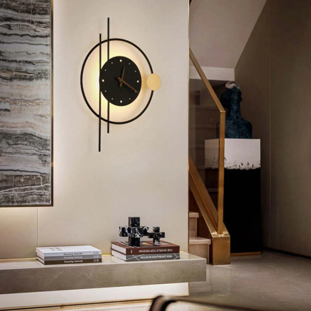 Contemporary Chronos LED Wall Light