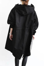 Nicky - Hooded Long Trench Coat
