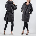 Nicky - Hooded Long Trench Coat