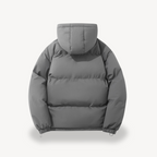 LIVAA Men's Winter Hooded Puffer Jacket