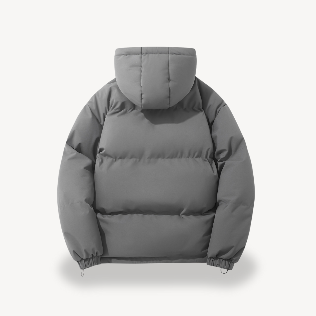 LIVAA Men's Winter Hooded Puffer Jacket