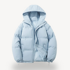 LIVAA Men's Winter Hooded Puffer Jacket